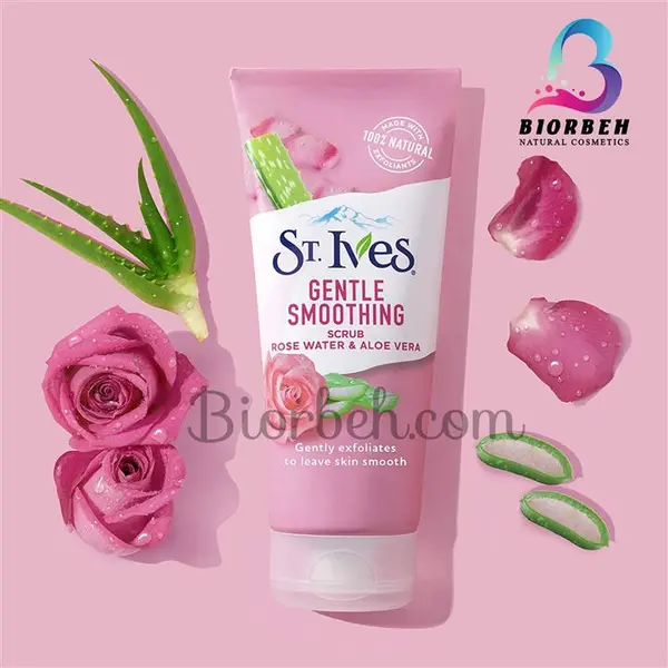 اسکراب گل رز و آلوئه ورا سینت ایوز 170 میل