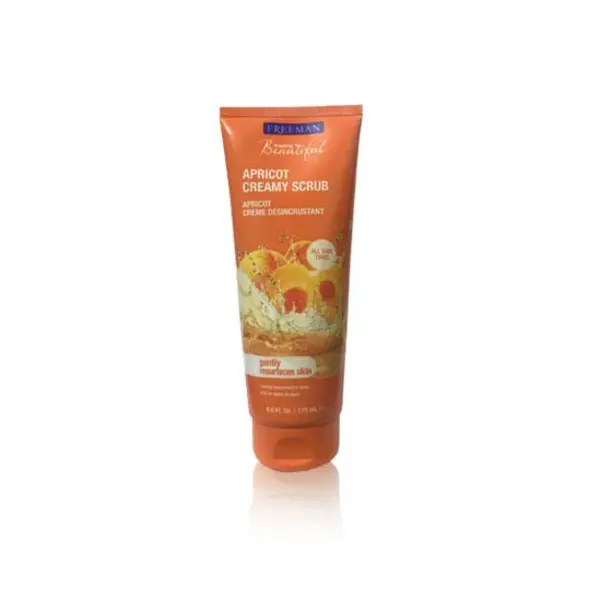 اسکراب کرمی صورت زردآلو فریمن مدل Apricot Creamy Scrub حجم 175 میلی لیتر