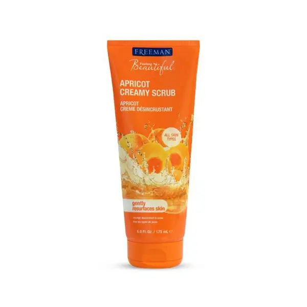 اسکراب کرمی صورت زردآلو فریمن مدل Apricot Creamy Scrub حجم 175 میلی لیتر
