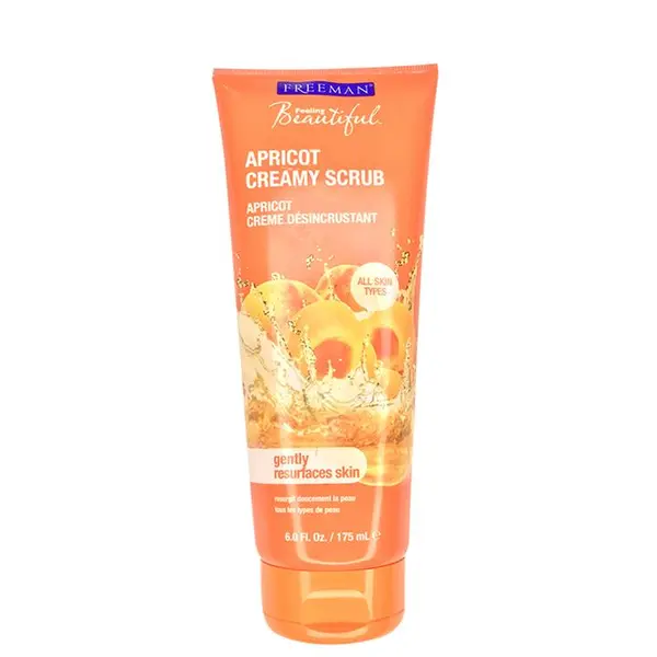اسکراب کرمی صورت زردآلو فریمن مدل Apricot Creamy Scrub حجم 175 میلی لیتر