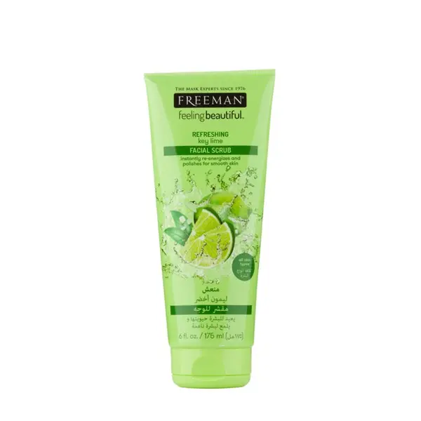  اسکراب صورت لیمو ترش فریمن Freeman Key Lime Face Scrub حجم 175 میلی لیتر