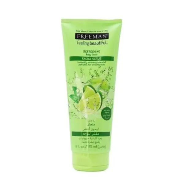  اسکراب صورت لیمو ترش فریمن Freeman Key Lime Face Scrub حجم 175 میلی لیتر