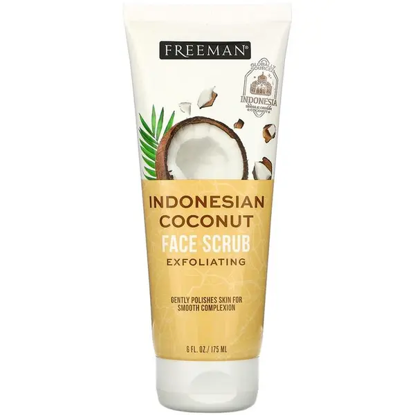 اسکراب صورت نارگیل فریمن Freeman Indonesian Coconut حجم 175 میل