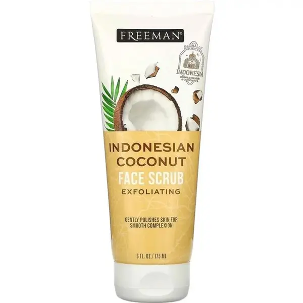 اسکراب صورت نارگیل فریمن Freeman Indonesian Coconut حجم 175 میل