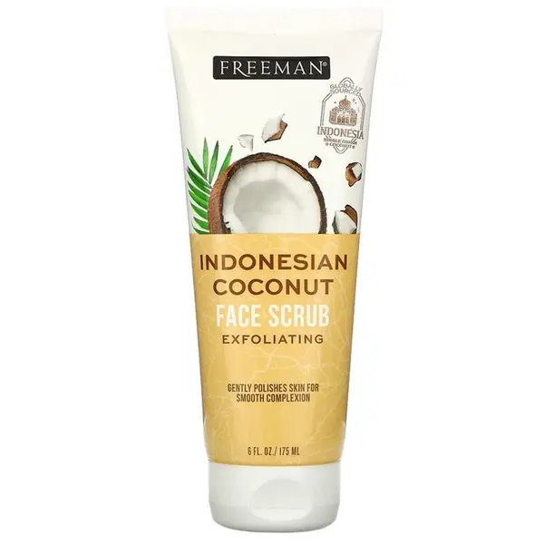 اسکراب صورت نارگیل فریمن Freeman Indonesian Coconut حجم 175 میل