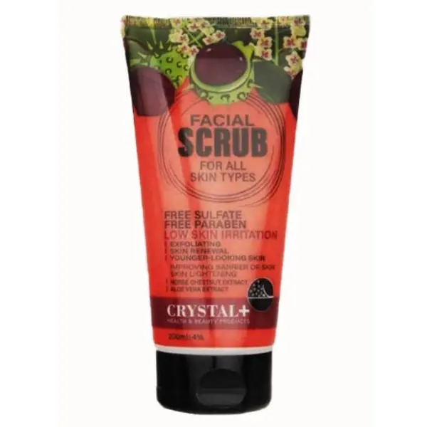 اسکراب لایه بردار پوست کریستال مدل Horse Chestnut-Aloe Vera حجم 200 میلی لیتر