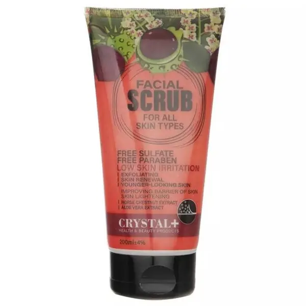 اسکراب لایه بردار پوست کریستال مدل Horse Chestnut-Aloe Vera حجم 200 میلی لیتر