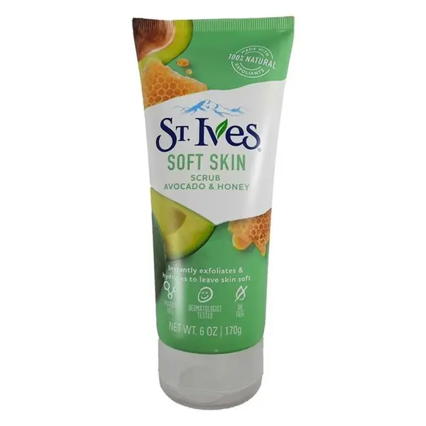 اسکراب تیوپی عسل و آووکادو سینت ایوز مدل سافت اسکین SOFT SKIN
