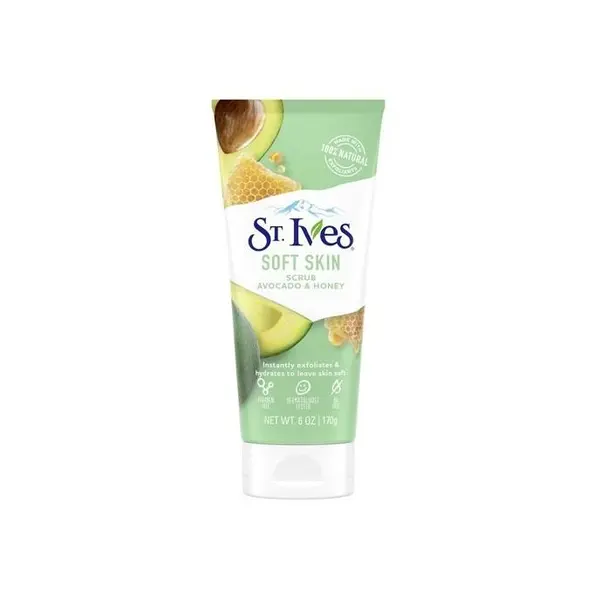 اسکراب تیوپی عسل و آووکادو سینت ایوز مدل سافت اسکین SOFT SKIN