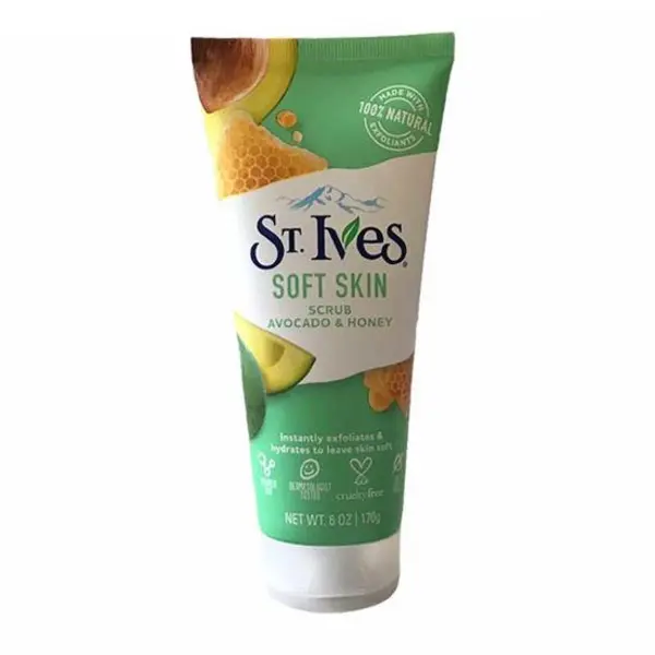 اسکراب تیوپی عسل و آووکادو سینت ایوز مدل سافت اسکین SOFT SKIN