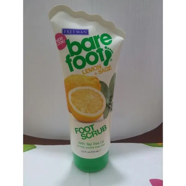 اسکراب لایه بردار پا فریمن سری EXFOLIATING مدل لیمو و مریم گلی حجم 150 میلی لیتر