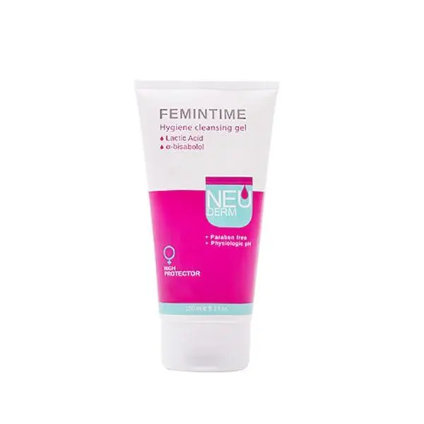 ژل بهداشتی بانوان نئودرم مدل فم اینتیم Femintime حجم 150 میلی لیتر