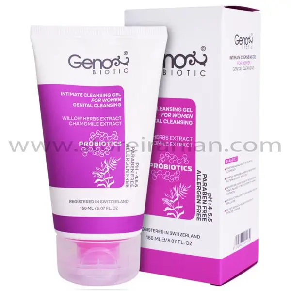 ژل بهداشتی دوشیزگان ژنوبایوتیک 150  میل