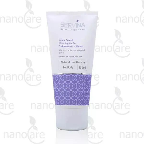 ژل بهداشتی بانوان یائسه سروینا مدل Genital حجم 150 میلی لیتر