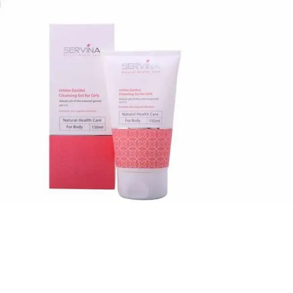 ژل بهداشتی دوشیزگان سروینا مدل Genital حجم 150میلی لیتر