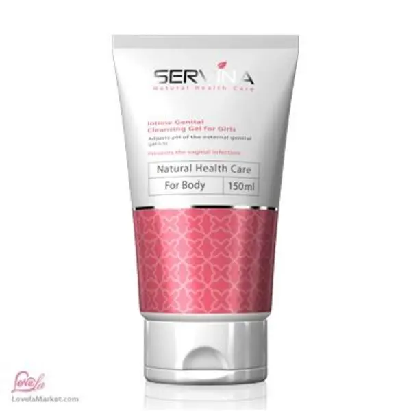 ژل بهداشتی دوشیزگان سروینا مدل Genital حجم 150میلی لیتر