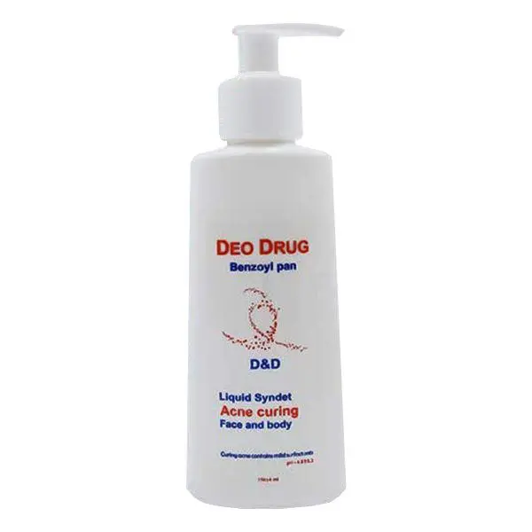 پن مایع دئودراگ حاوی بنزوئیل پروکساید و اسید سالیسیلیک 150 میلی لیتر Benzoyl Proxide 0605