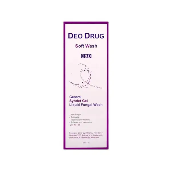پن مایع ضد قارچ دئودراگ مدل Fungal Wash 0643 حجم ۱۵۰ میلی لیتر