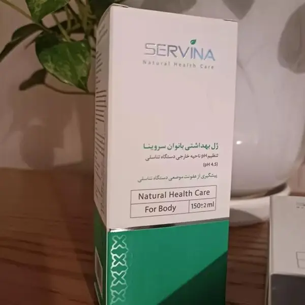 ژل بهداشتی بانوان سروینا مدل Genital حجم 150 میلی لیتر
