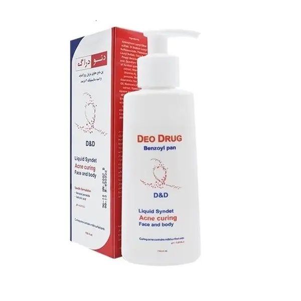 پن مایع دئودراگ حاوی بنزوئیل پروکساید و اسید سالیسیلیک 150 میلی لیتر Benzoyl Proxide 0605