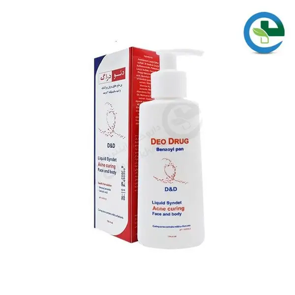 پن مایع دئودراگ حاوی بنزوئیل پروکساید و اسید سالیسیلیک 150 میلی لیتر Benzoyl Proxide 0605