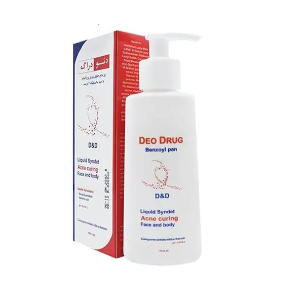 پن مایع دئودراگ حاوی بنزوئیل پروکساید و اسید سالیسیلیک 150 میلی لیتر Benzoyl Proxide 0605