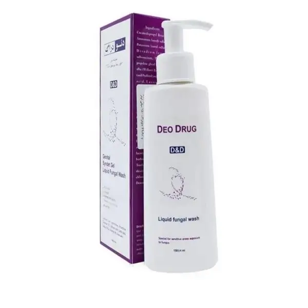 پن مایع ضد قارچ دئودراگ مدل Fungal Wash 0643 حجم ۱۵۰ میلی لیتر