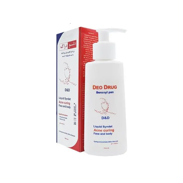 پن مایع دئودراگ حاوی بنزوئیل پروکساید و اسید سالیسیلیک 150 میلی لیتر Benzoyl Proxide 0605