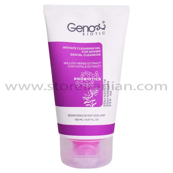 ژل بهداشتی دوشیزگان ژنوبایوتیک 150  میل