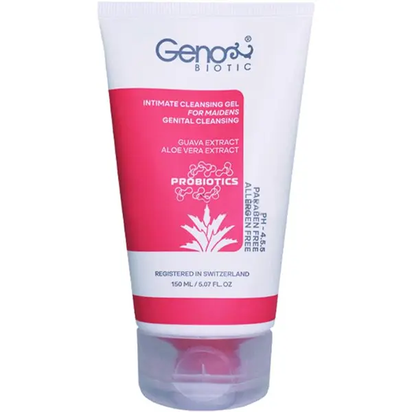 ژل بهداشتی دوشیزگان ژنوبایوتیک 150  میل