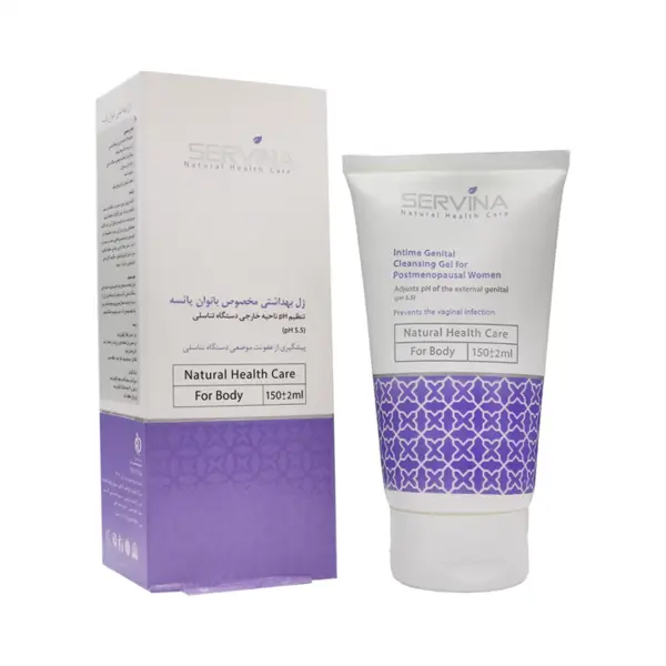 ژل بهداشتی بانوان سروینا مدل Genital حجم 150 میلی لیتر