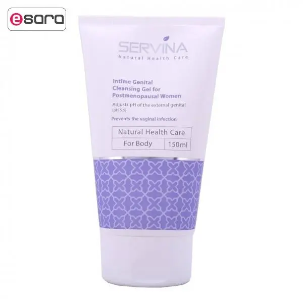 ژل بهداشتی بانوان یائسه سروینا مدل Genital حجم 150 میلی لیتر