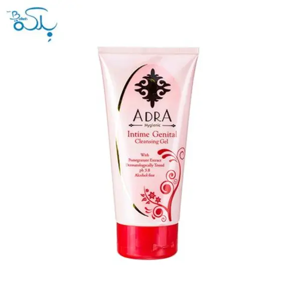 ژل بهداشتی بانوان آدرا حاوی عصاره انار حجم 150 میلی لیتر