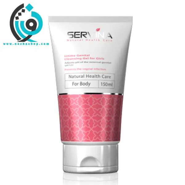 ژل بهداشتی دوشیزگان سروینا مدل Genital حجم 150میلی لیتر