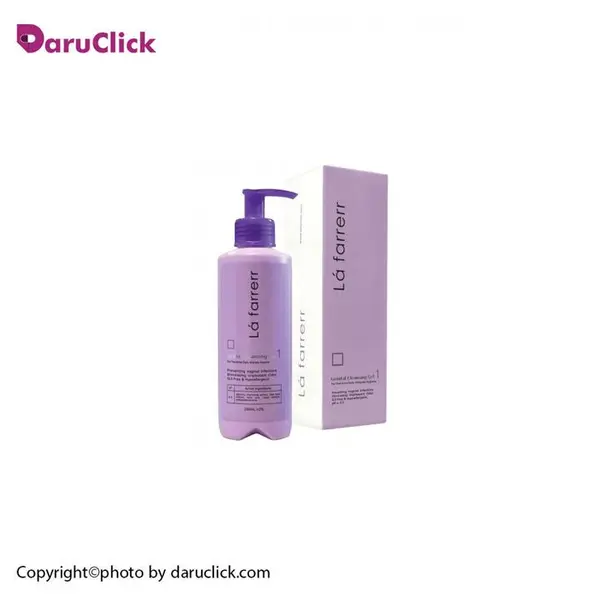 ژل بهداشتی بانوان 1 لافارر مدل Gentinal Cleansing Gel حجم 250 میلی لیتر