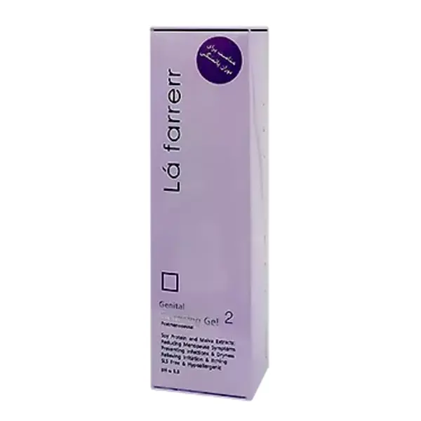 ژل بهداشتی بانوان یائسه 2 لافارر مدل Gentinal Cleansing Gel حجم 250 میلی لیتر