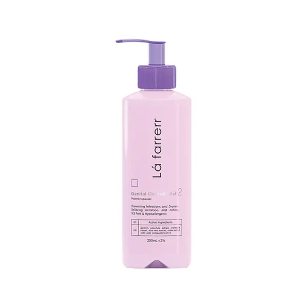 ژل بهداشتی بانوان یائسه 2 لافارر مدل Gentinal Cleansing Gel حجم 250 میلی لیتر