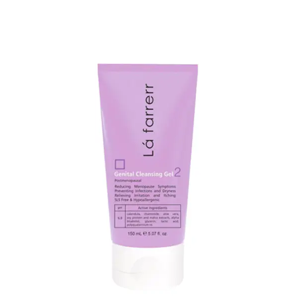 ژل بهداشتی بانوان یائسه 2 لافارر مدل Gentinal Cleansing Gel حجم 250 میلی لیتر