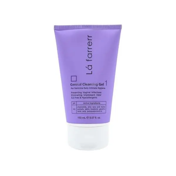 ژل بهداشتی بانوان یائسه 2 لافارر مدل Gentinal Cleansing Gel حجم 250 میلی لیتر