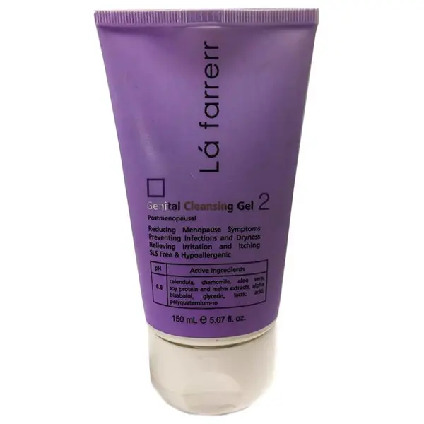 ژل بهداشتی بانوان یائسه 2 لافارر مدل Gentinal Cleansing Gel حجم 250 میلی لیتر