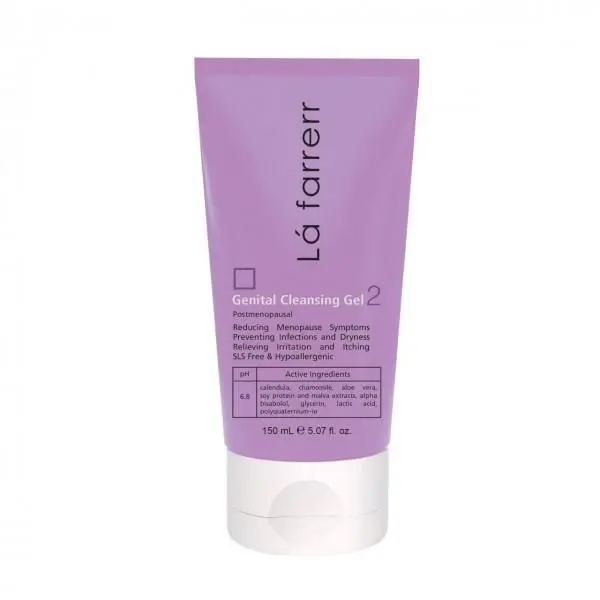 ژل بهداشتی بانوان یائسه 2 لافارر مدل Gentinal Cleansing Gel حجم 250 میلی لیتر