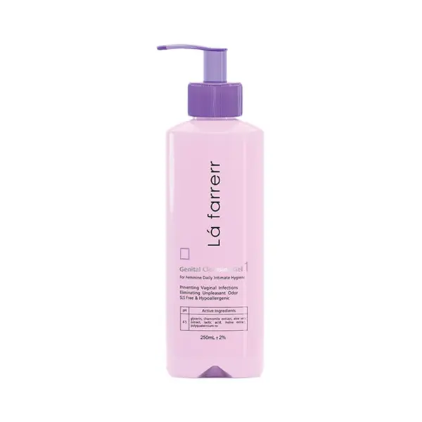 ژل بهداشتی بانوان یائسه 2 لافارر مدل Gentinal Cleansing Gel حجم 250 میلی لیتر