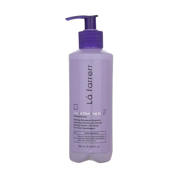 ژل بهداشتی بانوان یائسه 2 لافارر مدل Gentinal Cleansing Gel حجم 250 میلی لیتر