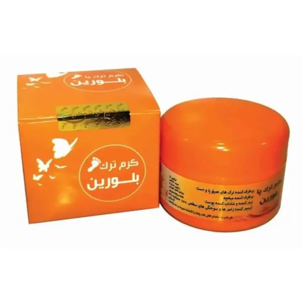 کرم ترک پا بلورین موم زنبور عسل 50 گرم