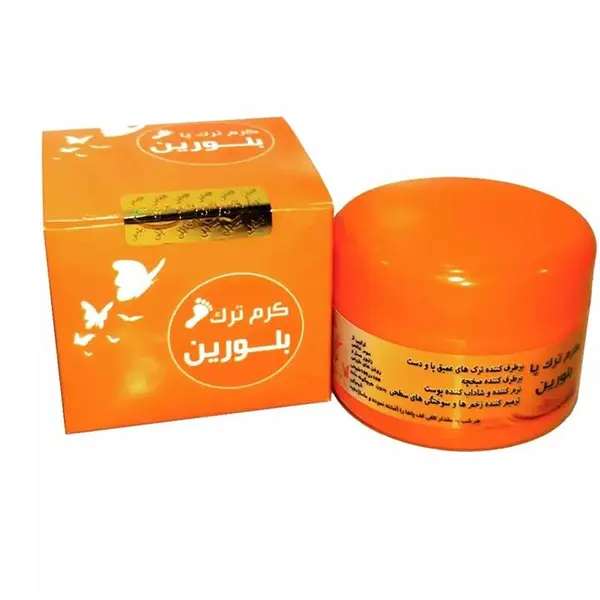 کرم ترک پا بلورین موم زنبور عسل 50 گرم