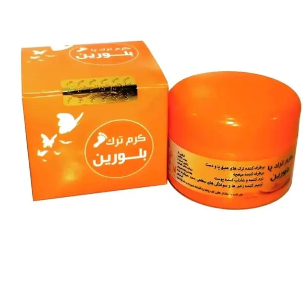 کرم ترک پا بلورین موم زنبور عسل 50 گرم