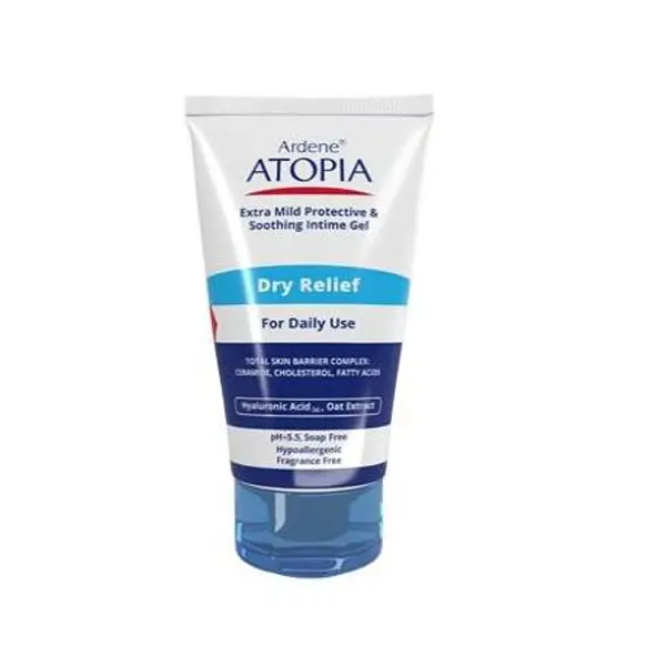 ژل شستشوی بسیار ملایم ناحیه ژنیتال آردن سری Atopia مدل Dry Relief حجم 150 میل