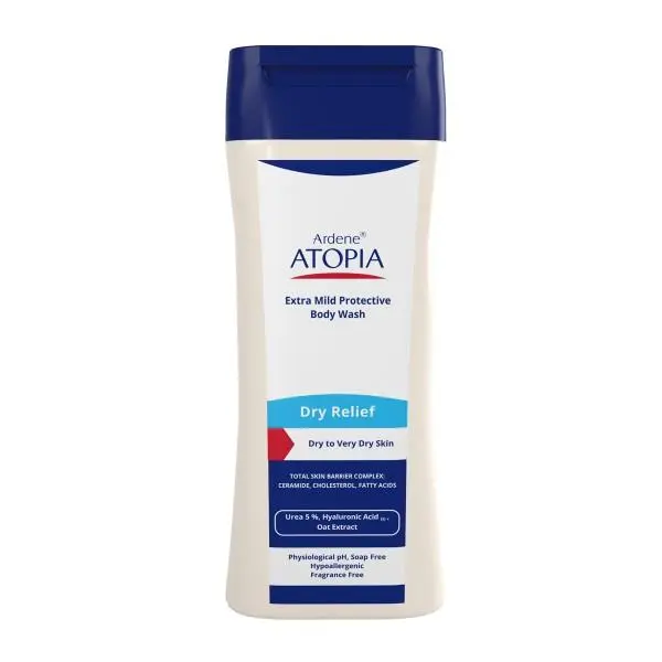 ژل شستشوی بسیار ملایم ناحیه ژنیتال آردن سری Atopia مدل Dry Relief حجم 150 میل