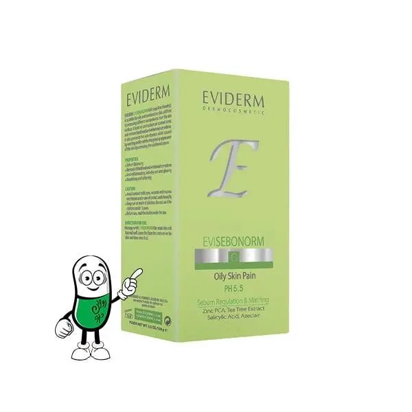 پن اویدرم مدل سبونورم Evisebonorm مقدار 100 گرم