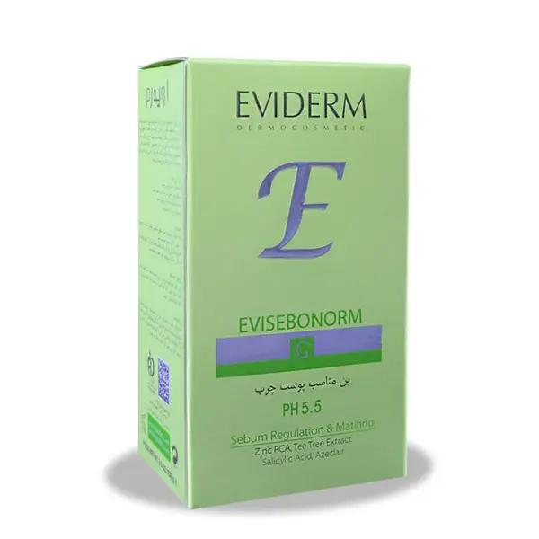 پن اویدرم مدل سبونورم Evisebonorm مقدار 100 گرم